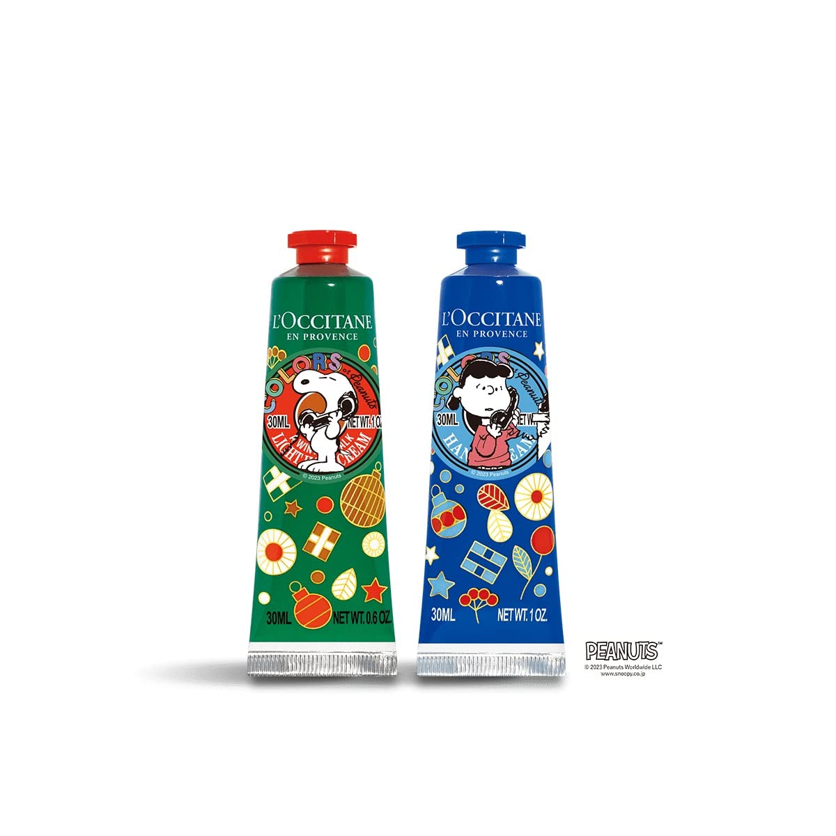 Amazon.co.jp: ロクシタン(L'OCCITANE) SNOOPY ハンドクリーム 2本