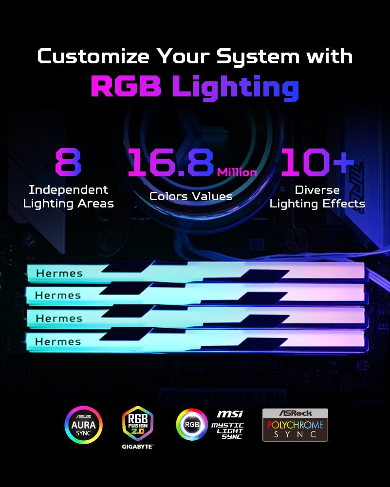 Predator Hermes DDR5 RAM 48GB (24GBx2) 6000MHz CL28 PC5-48000