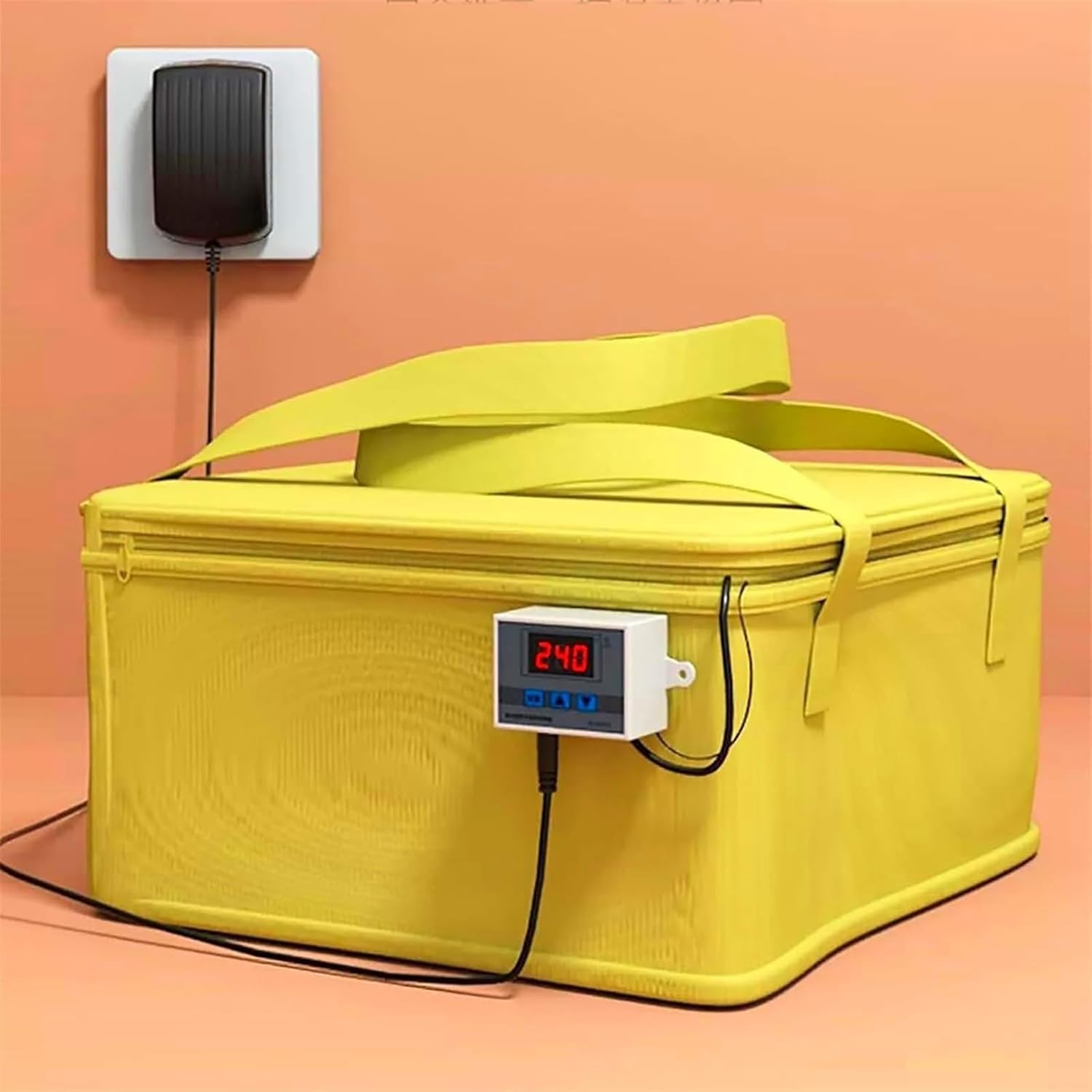 Dough Proofing Box, Temperature Control Fermentation Bag, Double-Sided Heating Pad, Bread Proofer, Precise Temperature Contro for Making Bread, Yogurt, Natto and Handmade Soap