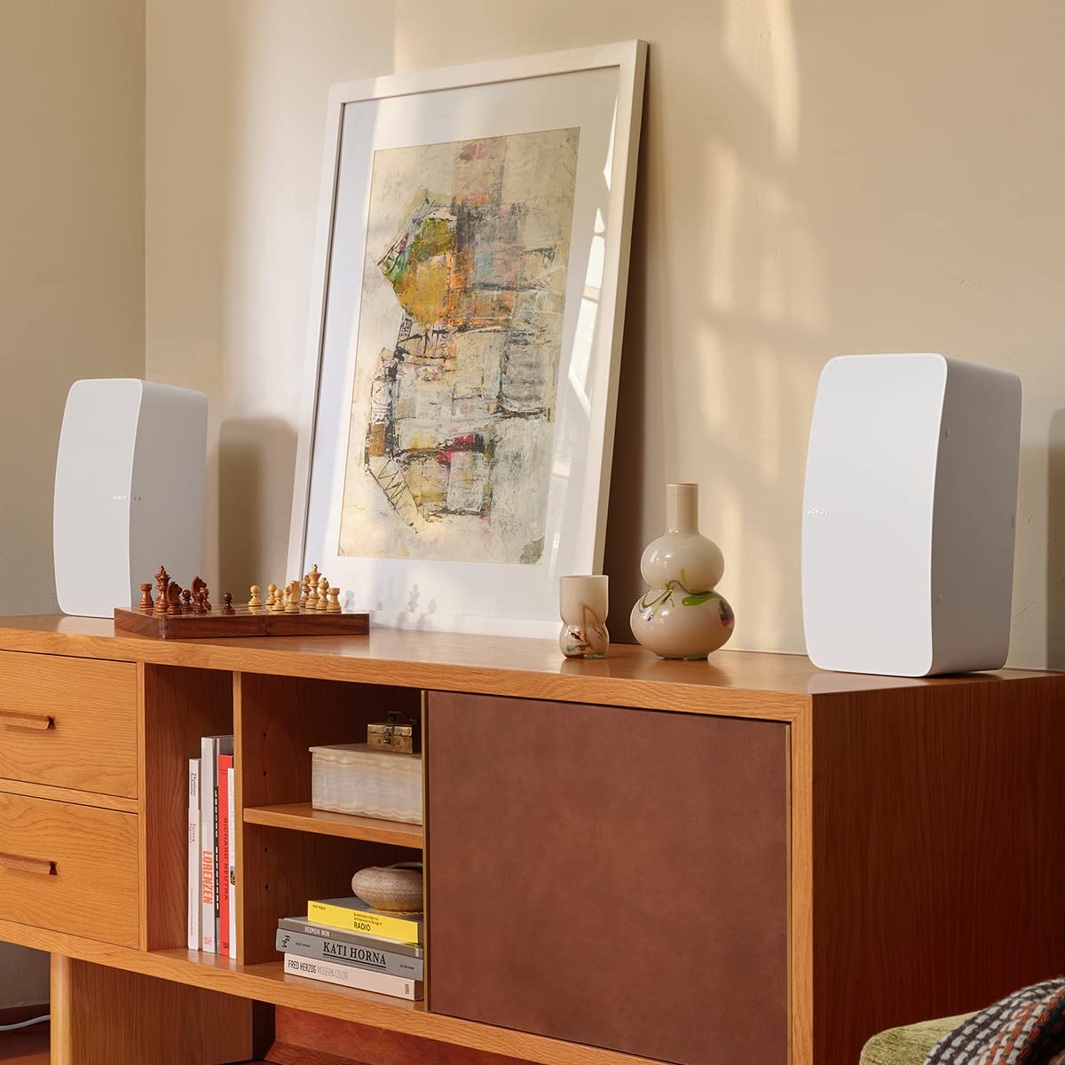 Sonos Five Speaker ad Alta Fedeltà per un Audio di Qualità Superiore, Wi-Fi, Compatibile con Airplay 2, Bianco