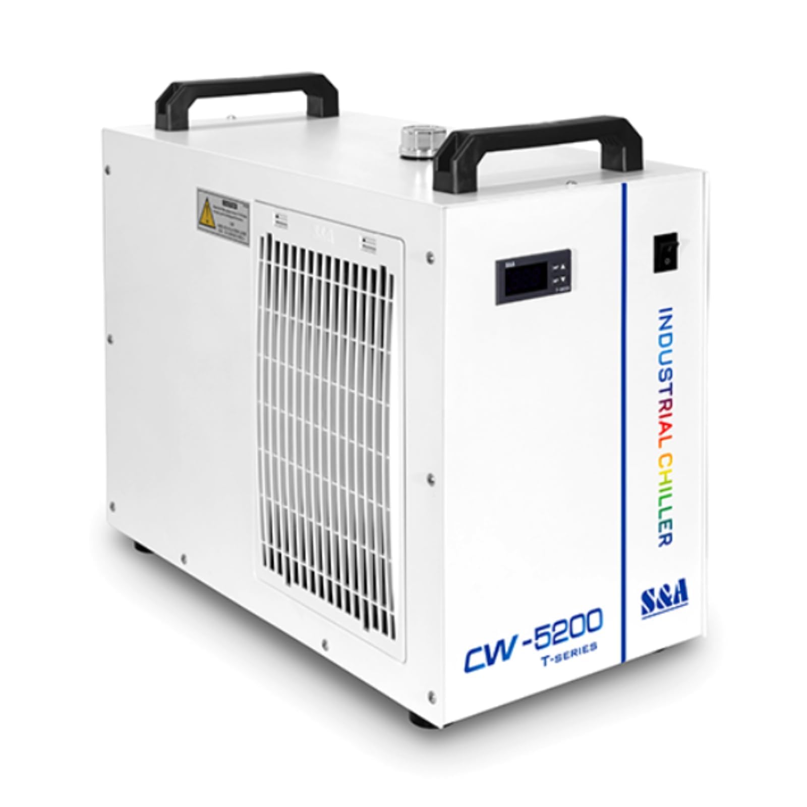 S&A Genuine UK Stock CW-5200TH Industrial Water Chiller Water Cooling System for 60W 70W 80W 100W 130W 150W CO2 Laser Engraving & Cutting Machines