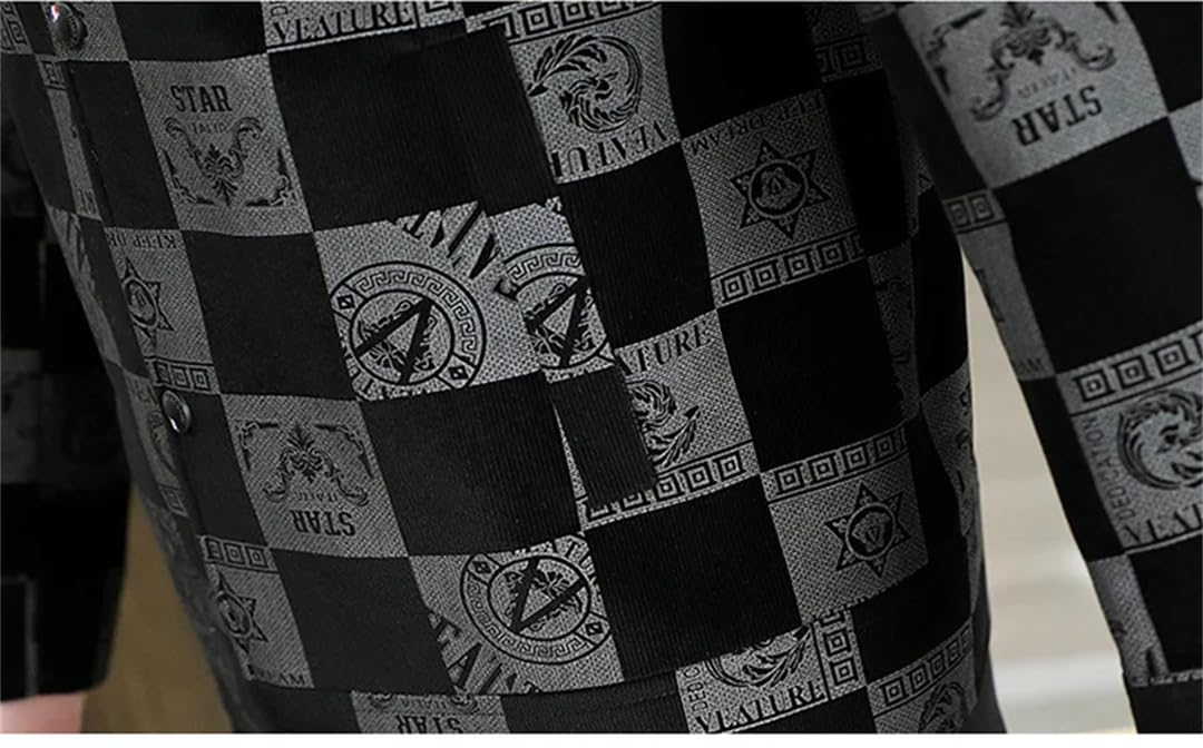 Męska kurtka sztruksowa, slim fit, biznesowa, klapa, odzież uliczna, płaszcz