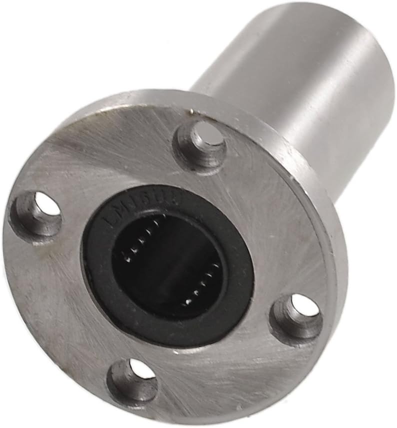 16mm x 28mm x 70mm Round Flanged Type Linear Bushing Ball Bearing LMF16LUU