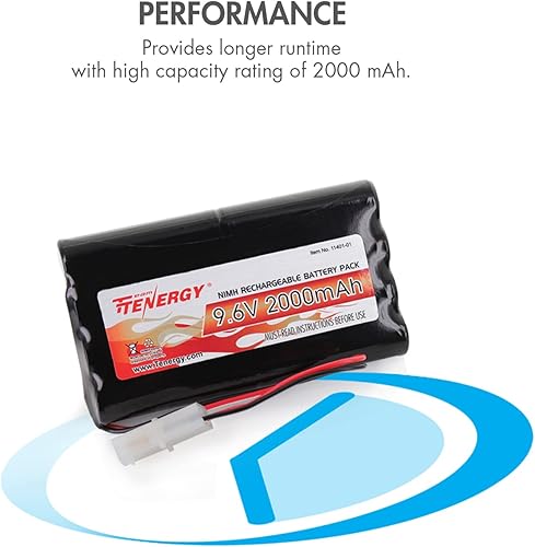 Miniatura 2 de Batería potente para coches barcos robots 96V 2000mAh NiMH de Tenergy