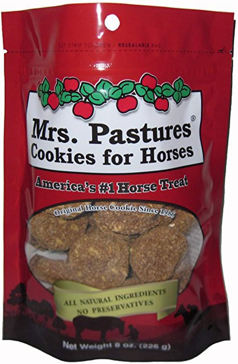 Mrs. Pastures Horse Cookies 8 Ounce Bag