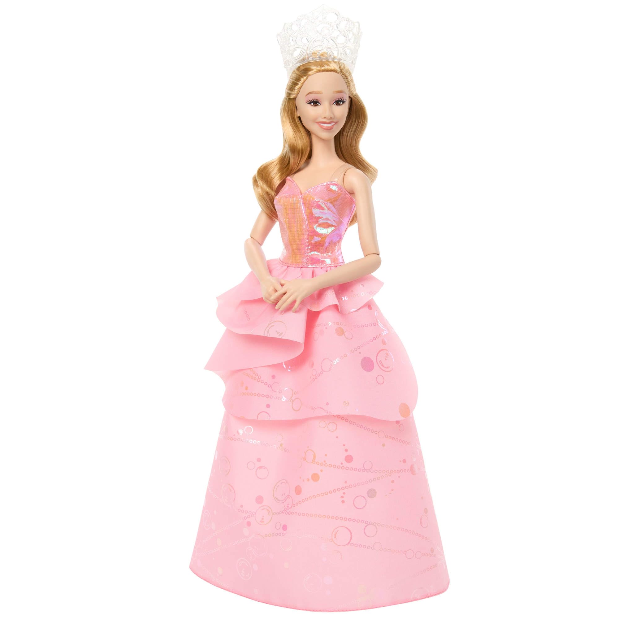 Mattel Universal Pictures’ Wicked Glinda Upland Modepuppe | Abnehmbares Outfit und 7 Bewegungspunkte, vom Film inspiriert, JMG24