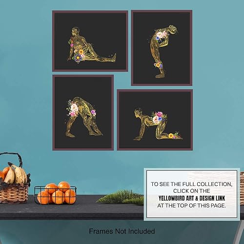 Miniatura 6 de Yoga Wall Art - Buddhism Zen Decor - Spa Wall Decor or Home Decoration for Meditation Room, Bedroom - New Age Gift - Namaste Spiritual Tranquility