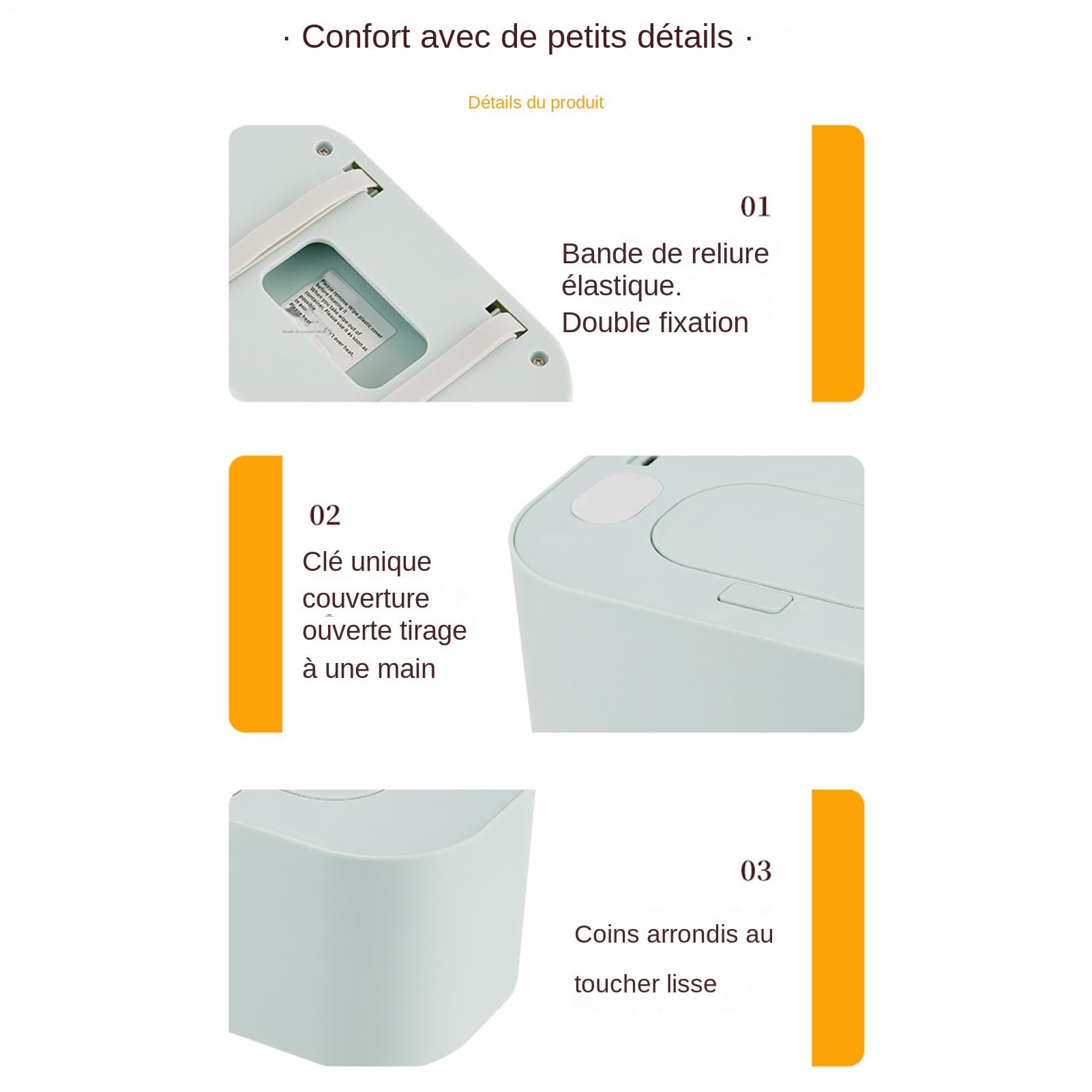 Chauffe-Lingettes Portable,Réchauffeur de Grande Capacité - Distributeur de Lingettes avec Maintien de la Température Constante | Pour La Maison, La Voiture, Soins Nocturnes Pour, Chambre