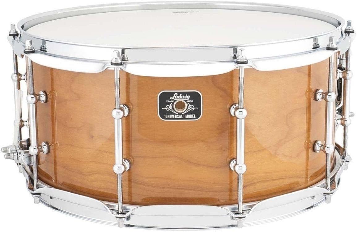 Ludwig 14" x 6.5" Universal Wood Snare Drum, Cherry (LU6514CH)