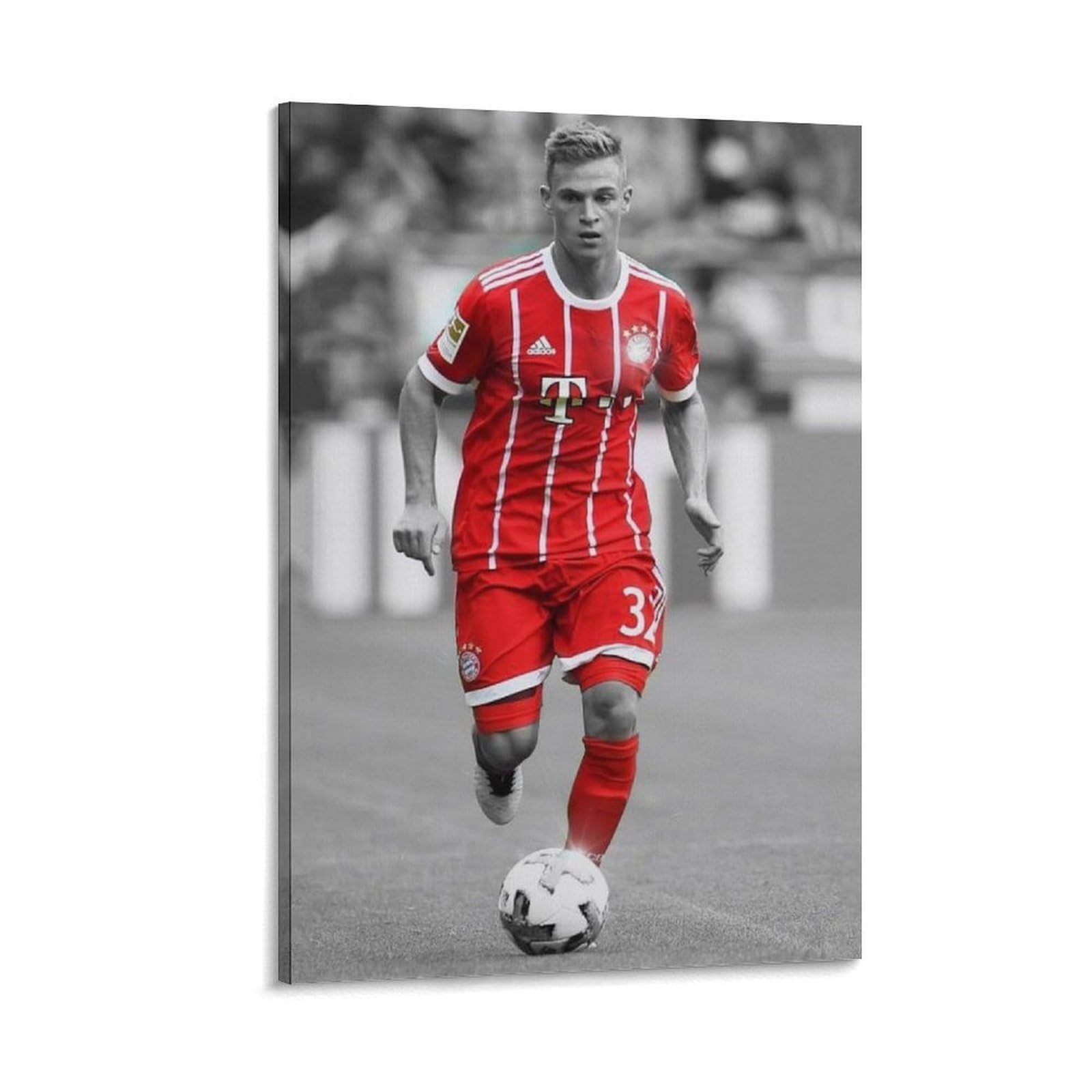 FCOIN Joshua Kimmich Canvas Poster Wall Art Picture Painting Poster Canvas Print Posters Artworks Room Decor 08x12inch(20x30cm)
