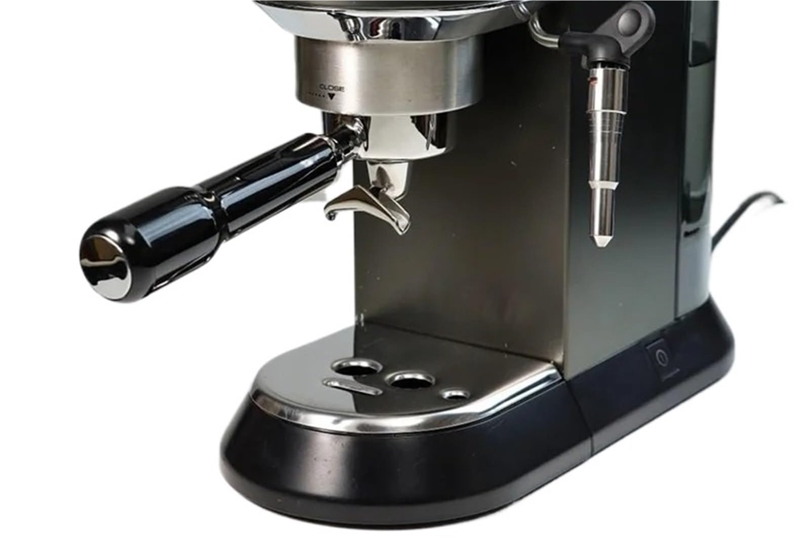 Portafiltro De Café De 51Mm Con 3 Orejas Y Doble Boquilla, Compatible Con Mango DeLonghi, Dedica EC680/EC685/EC785/EC820/EC850/EC860
