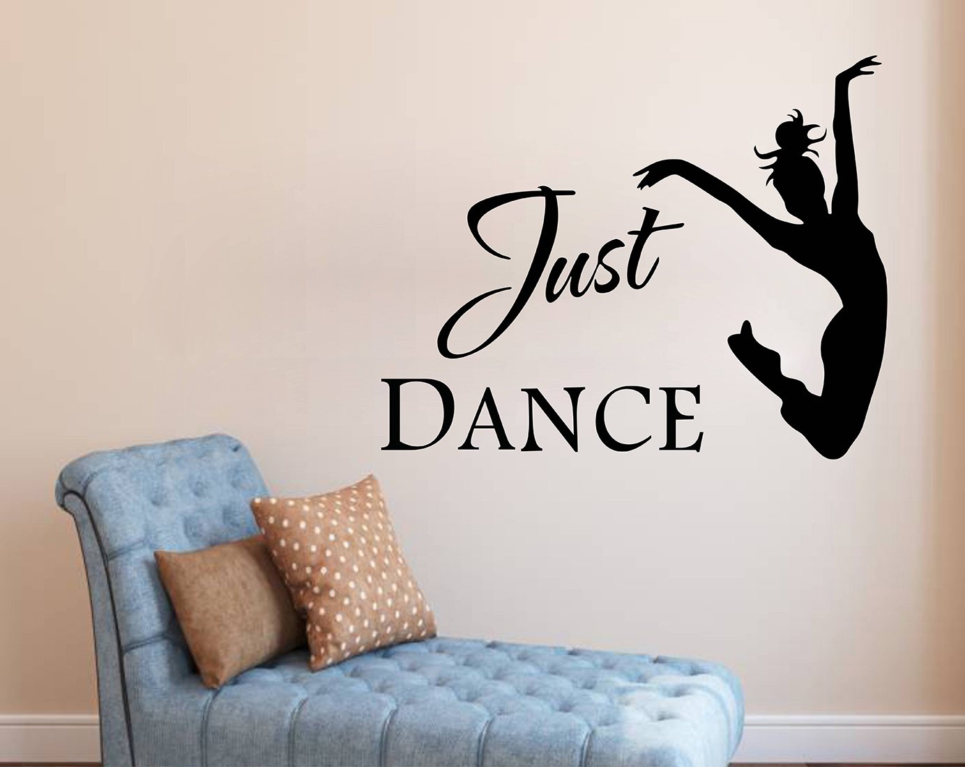 Wallstick just Dance wallstickers (Vinyl 75 cm x 60 cm) (57-2179)