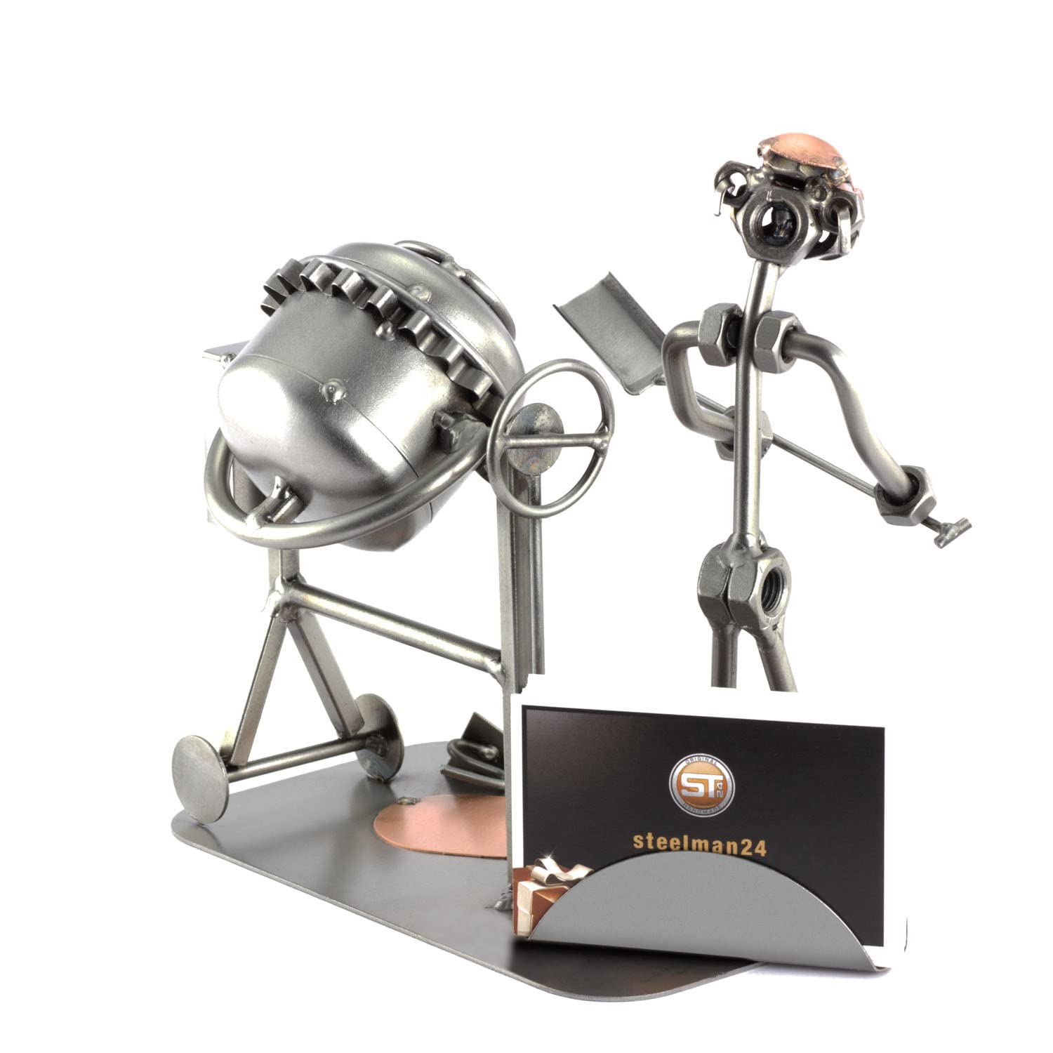 Steelman24 I Omini di Viti Calzolaio I Idee Regalo Originale I