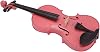  Pink Violin 44 Size with Case Bow Rosin for Kids Girls