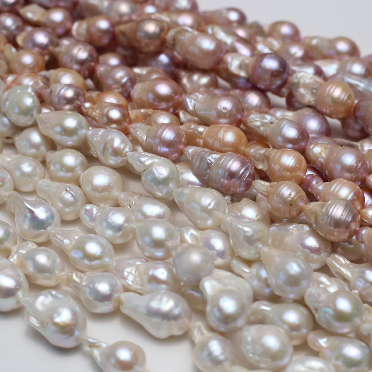 QSLLER Baroque Pearl Beads Irregular Natural Freshwater Cultured Pearl Beads for Jewelry Making Neckalce Craft DIY - Image 5