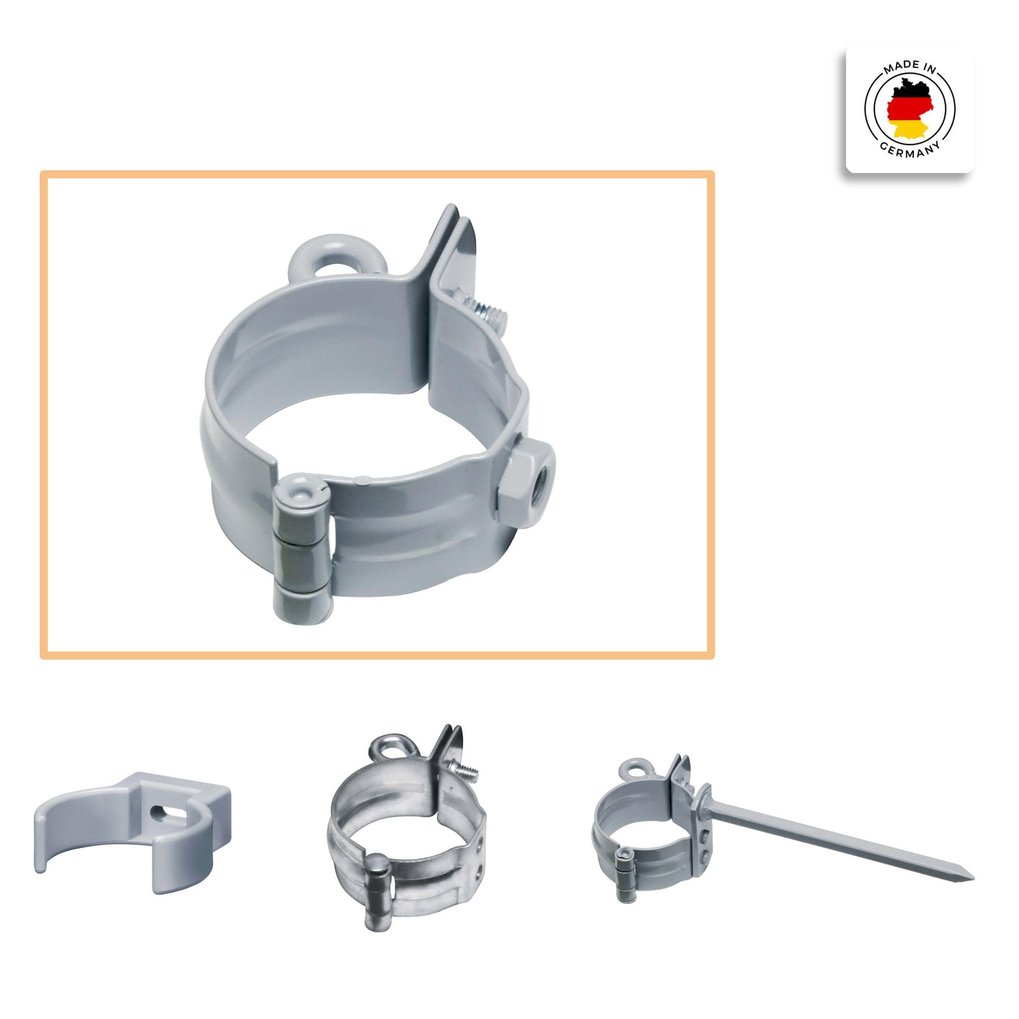 Pipe Saddle Clamp Fittings | Branch Pipe Installation Clamp
