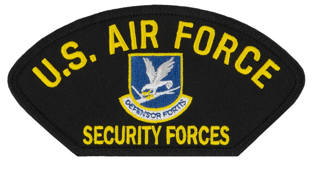 PATCHTOWN US Air Force - Security Forces Embroidered Patch 5 3/16" x 2 5/8", Iron-on
