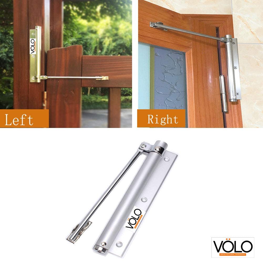 HYDERON Spring Door Closer for Lightweight PVC and Aluminium Doors – Automatic Self-Closing Mechanism for Residential and Commercial Use (Supports up to 35KG, Pack of 1) 3