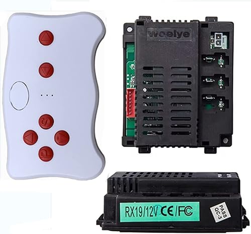 RX19 12V CE FC Niños Ride On Toy Car 12V 2.4G Bluetooth Control remoto y receptor Kit Control remoto Caja Accesorios para niños Paseo eléctrico