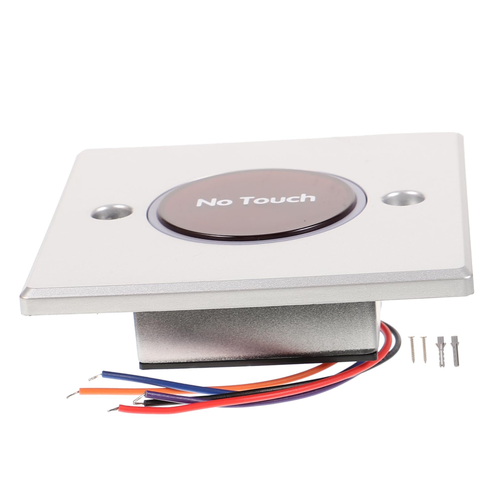 jojofuny 5 Piezas Interruptor De Sensor Automático Placas De Pared Botón Del Timbre De Puerta Cubierta De De Pared Del Timbre Cubrir El Sensor Sin