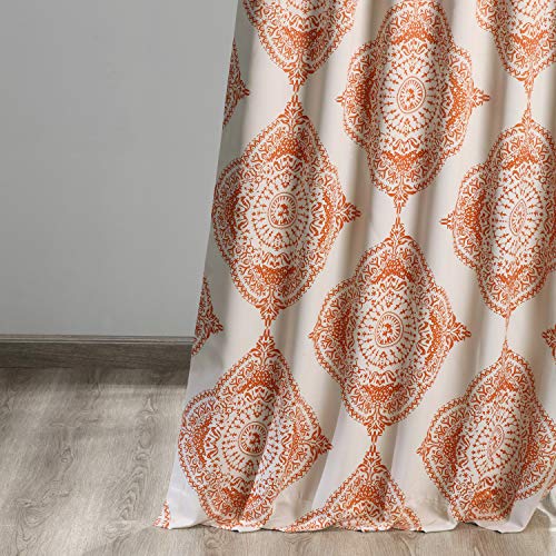 HPD Half Price Drapes Printed Room Darkening Curtains 50 X 108 (1 Panel), BOCH-KC27-108, Henna, W 50" x L 108" (1 Panels) - Image 4