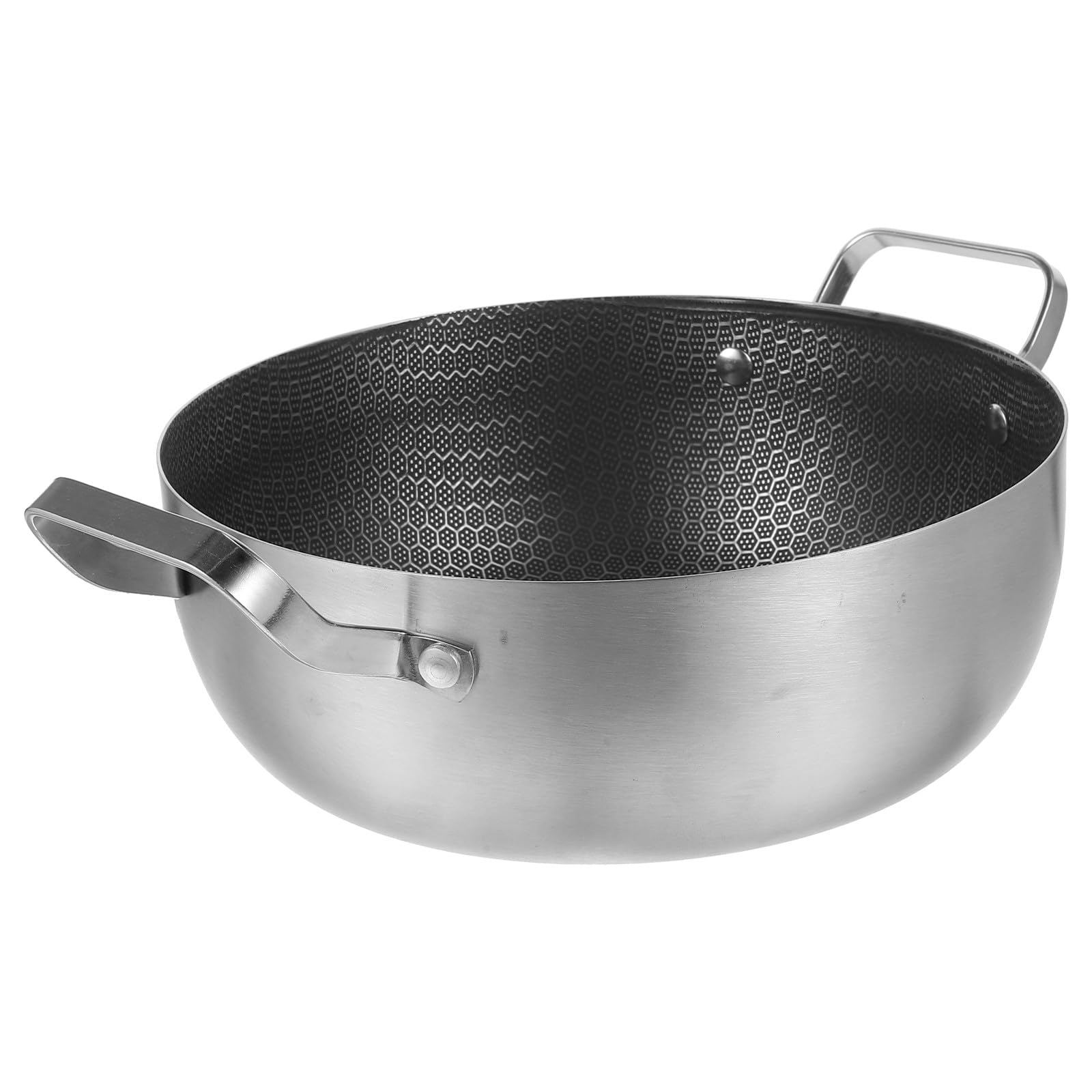 Poêle à frire en acier inoxydable pour cuisiner sainement