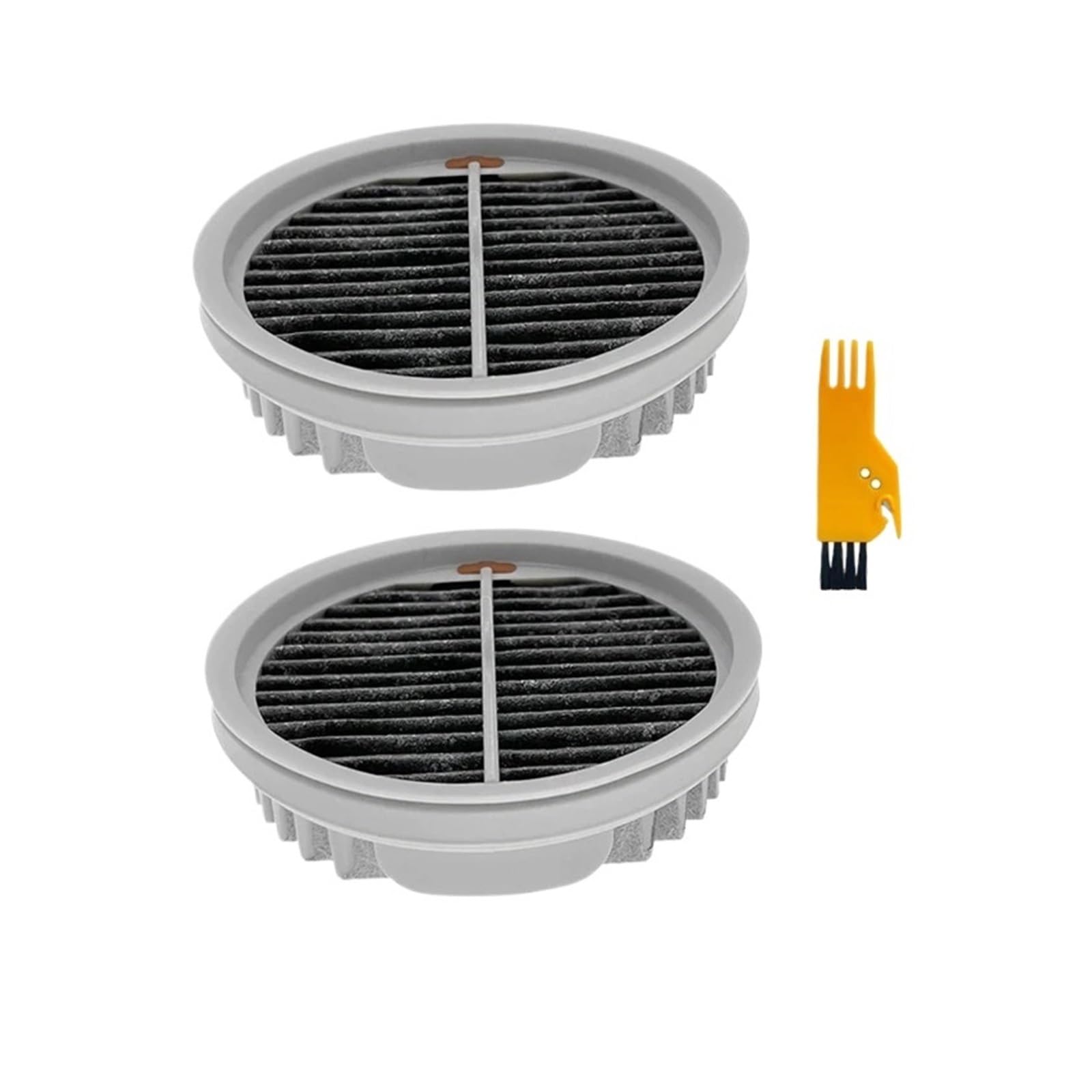 liangxiaous 1/2pcs Washable Filter Accessories, Compatible for Xiaomi, Compatible for Roidmi NEX X20 X30 S2 F8 Pro Handheld Vacuum Cleaner Hepa Filter Parts Replacement(A)