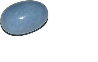 Angelite: Tumbled Angelite, Healing Stones, Metaphysical Healing, Chakra Stones