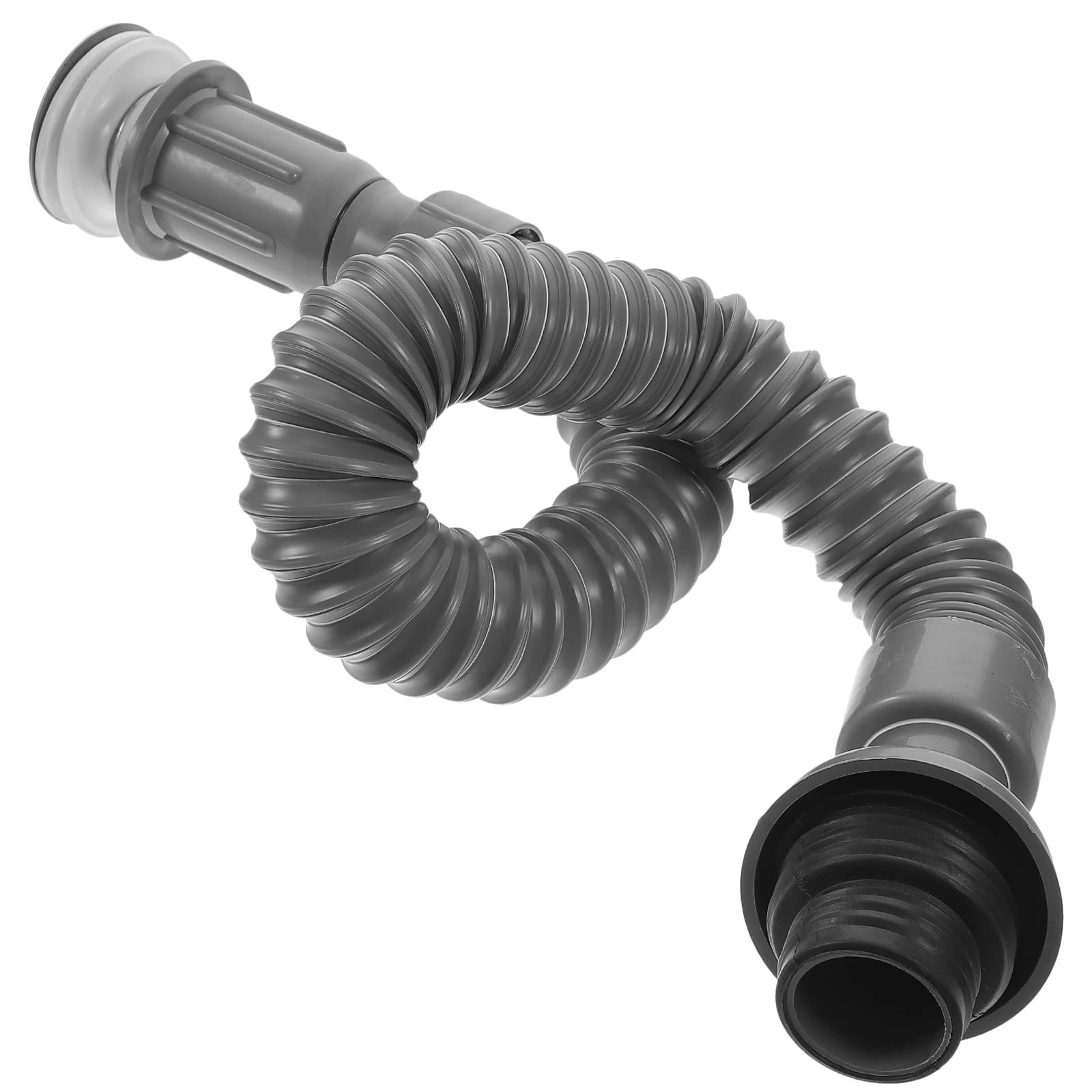 Tubo flexible de PVC for desagüe fregadero, conector aguas residuales for baño, cocina, lavabo, manguera, tubería drenaje, piezas fontanería
