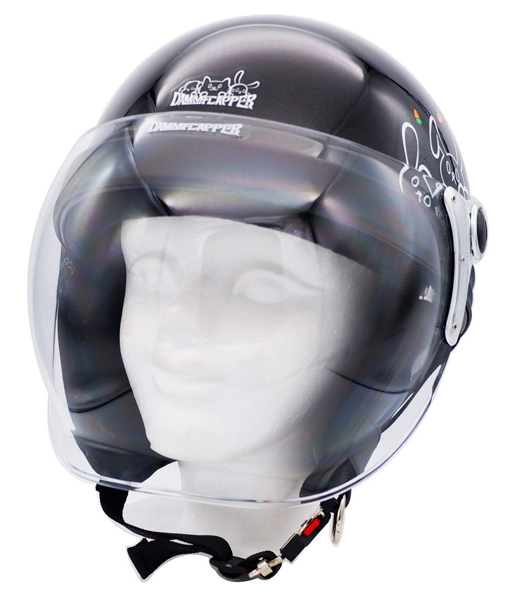 Amazon | ダムトラックス(DAMMTRAX) バイクヘルメット ハーフ CARINA