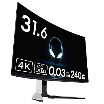 Amazon.co.jp: Dell AW3225QF 32インチ 曲面 有機EL Alienware