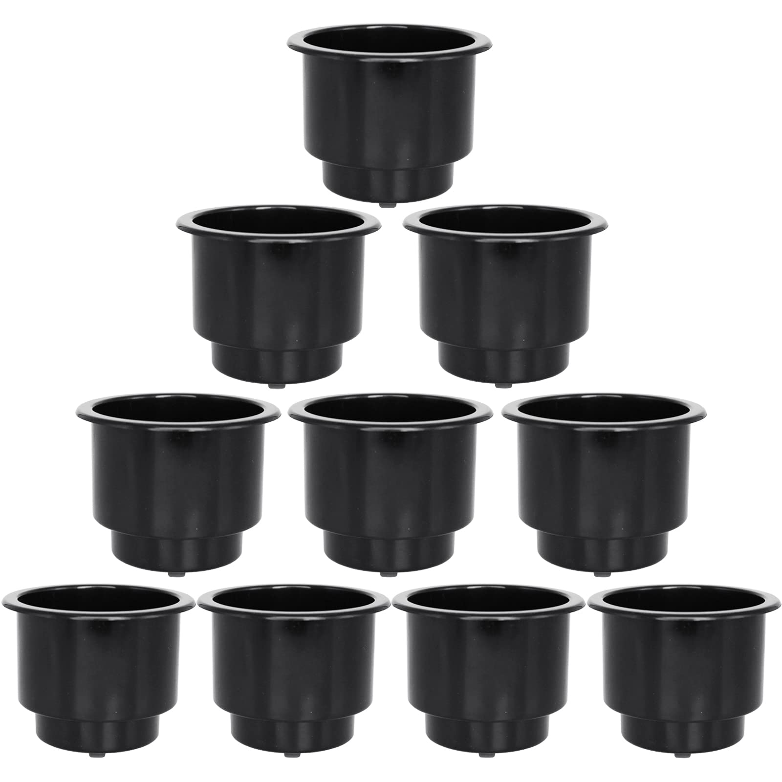 Yuanhe Black Plastic Cup Drink Holder Insert