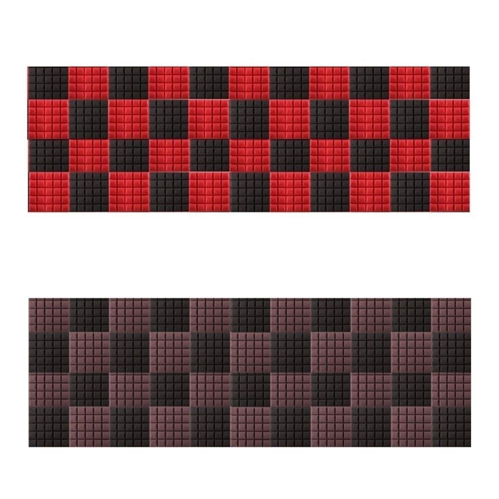 Dźwiękoszczelne panele piankowe barowe, 10 szt. Panele akustyczne ochrony środowiska Studio Biuro Dźwiękochłonna bawełna (niebieski) (niebieski)