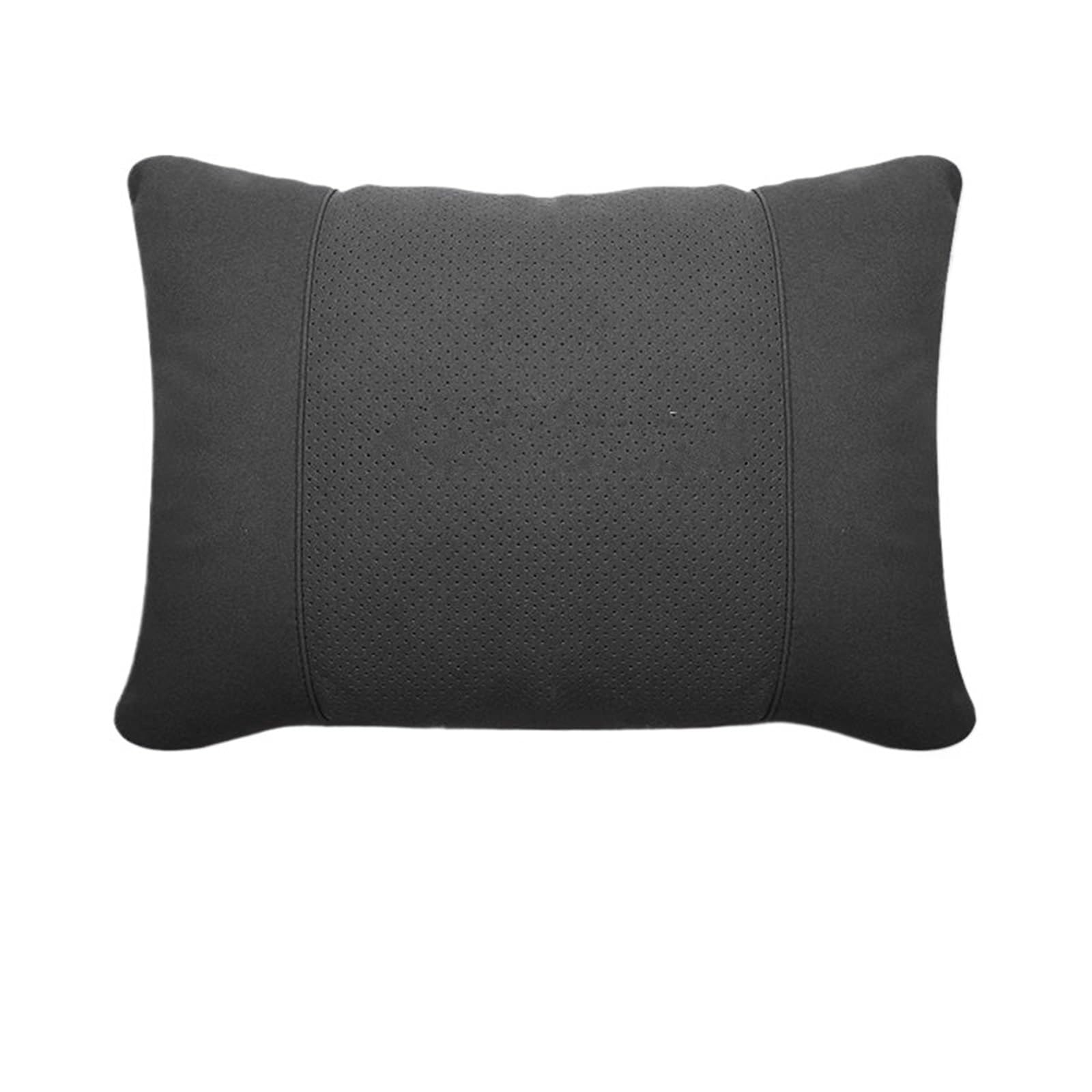 Cale-têtes pour sièges Auto Coussin Lombaire de Soutien pour Appui-tête et Nuque Compatible avec Polestar 1, 2, 3, 4 5 (2023-2024). Tête de Voiture(Black 1)