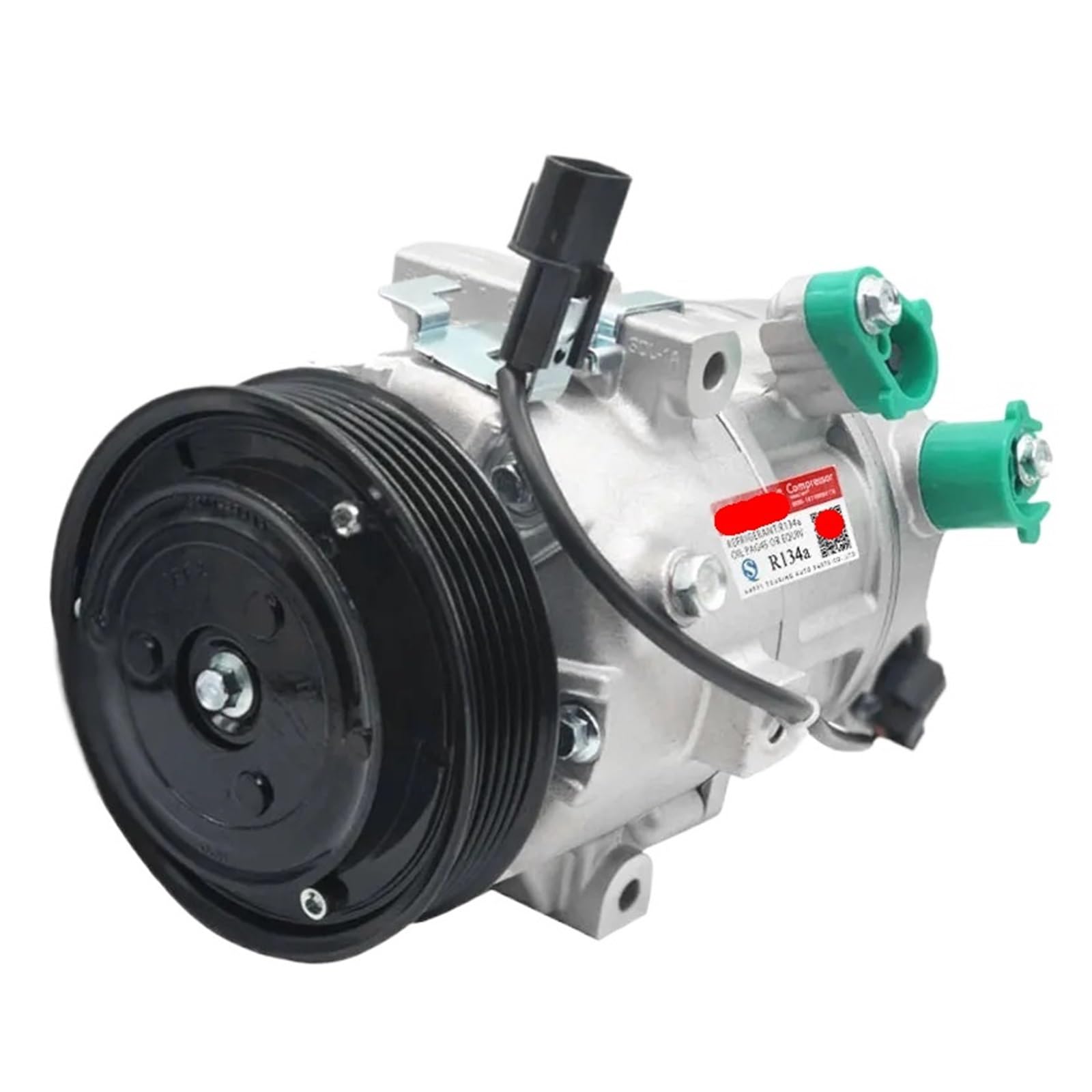 Car AC Compressor Replacement, Compatible for Hyundai ，Sonata for KIA， K5 Optima 2012-2015 OEM 977014M100 97701-4M100 6PK 12V