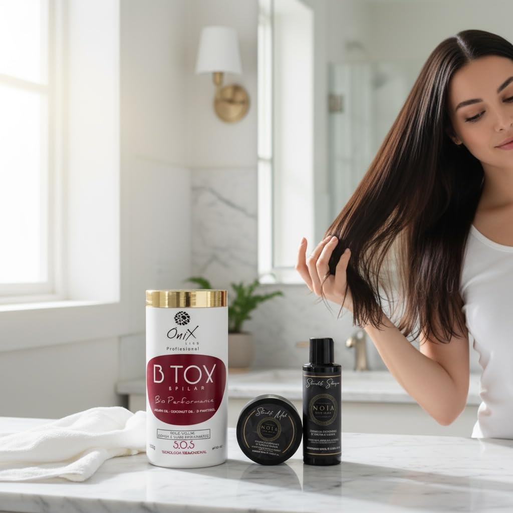 Onix B.tox Capillaire 1000g + Duo capillaire (shampoing Noia100ml + masque Noia 100ml) (cadeaux aléatoire)