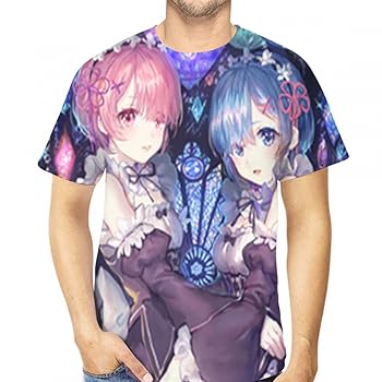 レム＆ラム　誕生日Tシャツ レム＆ラム 誕生日Tシャツ レム＆ラム 誕生日Tシャツ Re:ゼロ