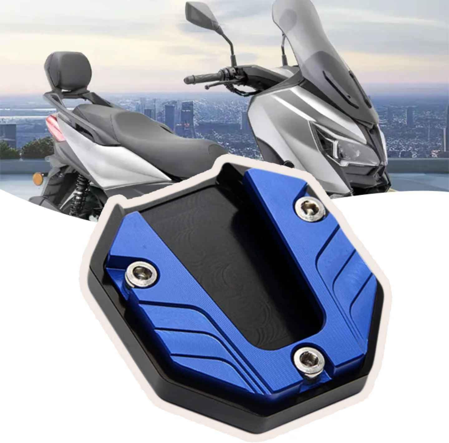 majesort Kickstand Pad, for Kawasaki Z900 Z900RS Z 900 Z900 Rs Extender