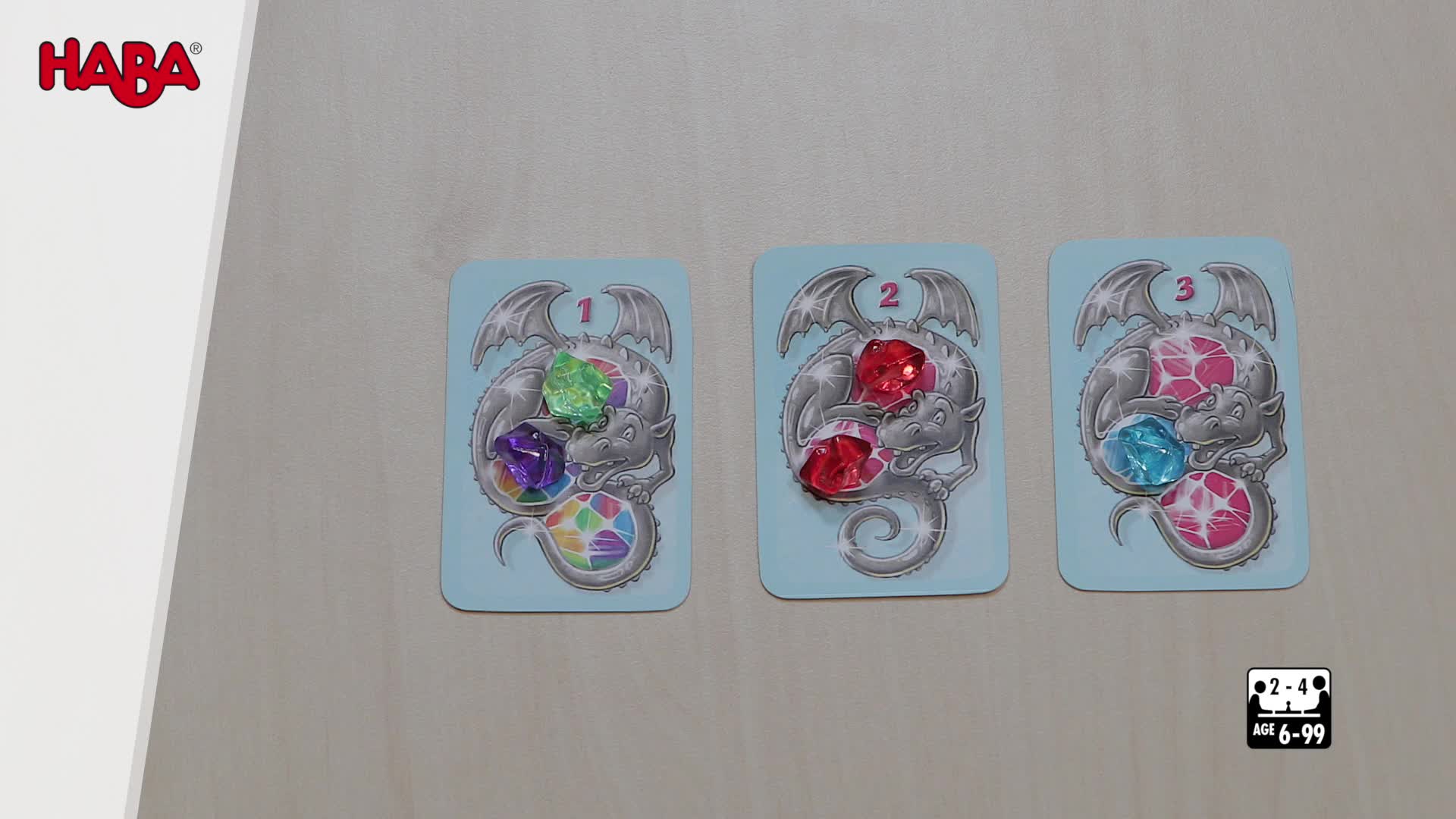 HABA 305297 - Funkelschatz – Das Drachen-Ei, Sammelspiel ab 6 Jahren; neue Spielvariante kombinierbar mit Funkelschatz… – Bild 6