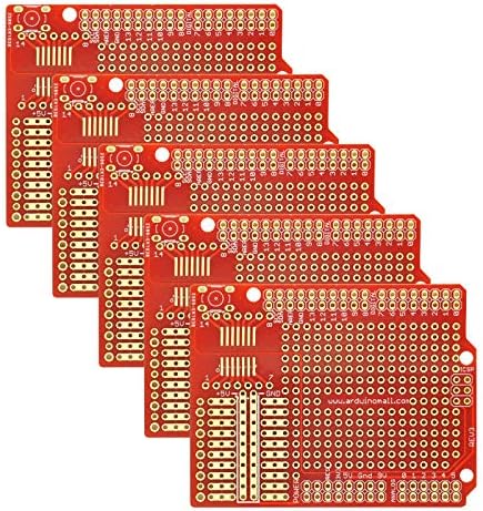 Gikfun Prototype PCB Breadboard for Arduino UNO R3 Shield Board DIY (Pack of 5pcs) GK1011