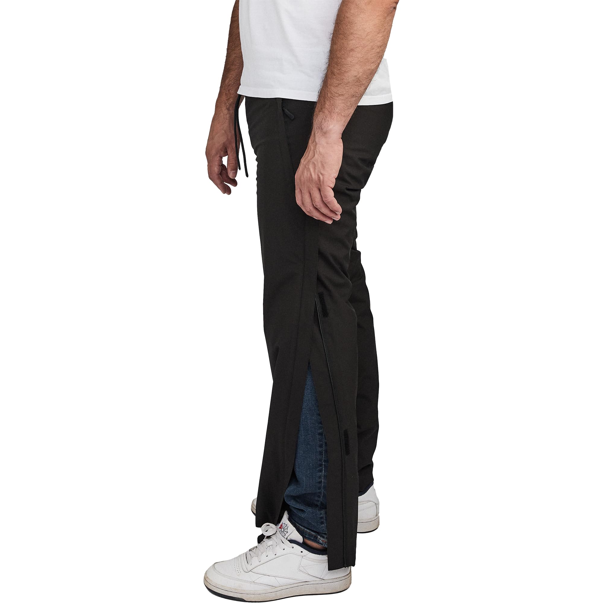 Dobsom Cologne Premium I Herren I Überziehose I wasserdicht I Winddicht I seitlich zu öffnen I Regenhose I Fahrradhose