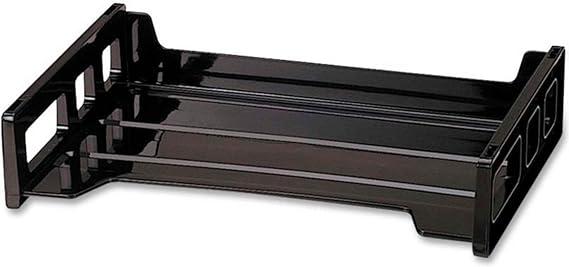 Officemate Letter Tray, Letter Size, Black, 12 Each (21002)
