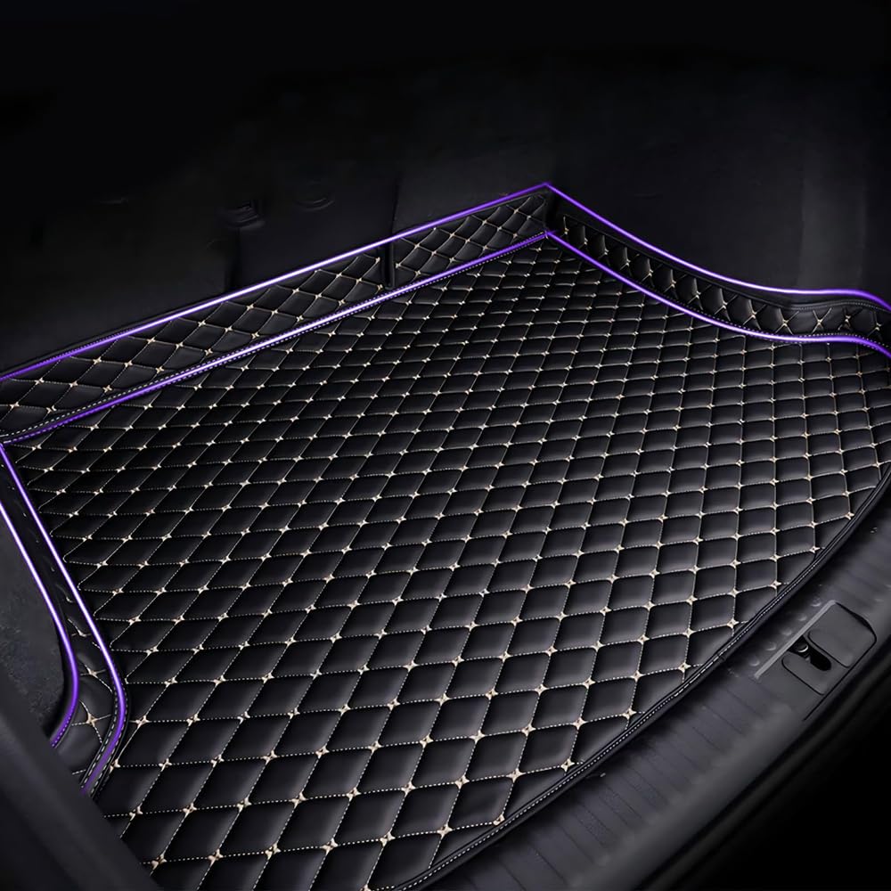 LUUXWPFZ Car Boot Liner, For Benz GLC X253 AMG 43 4MATIC 2017-2022 Rear Trunk Mat Boot Cargo Tray Automotive Luggage Carpet Vehicle Cargo Floor Cover Protector,A