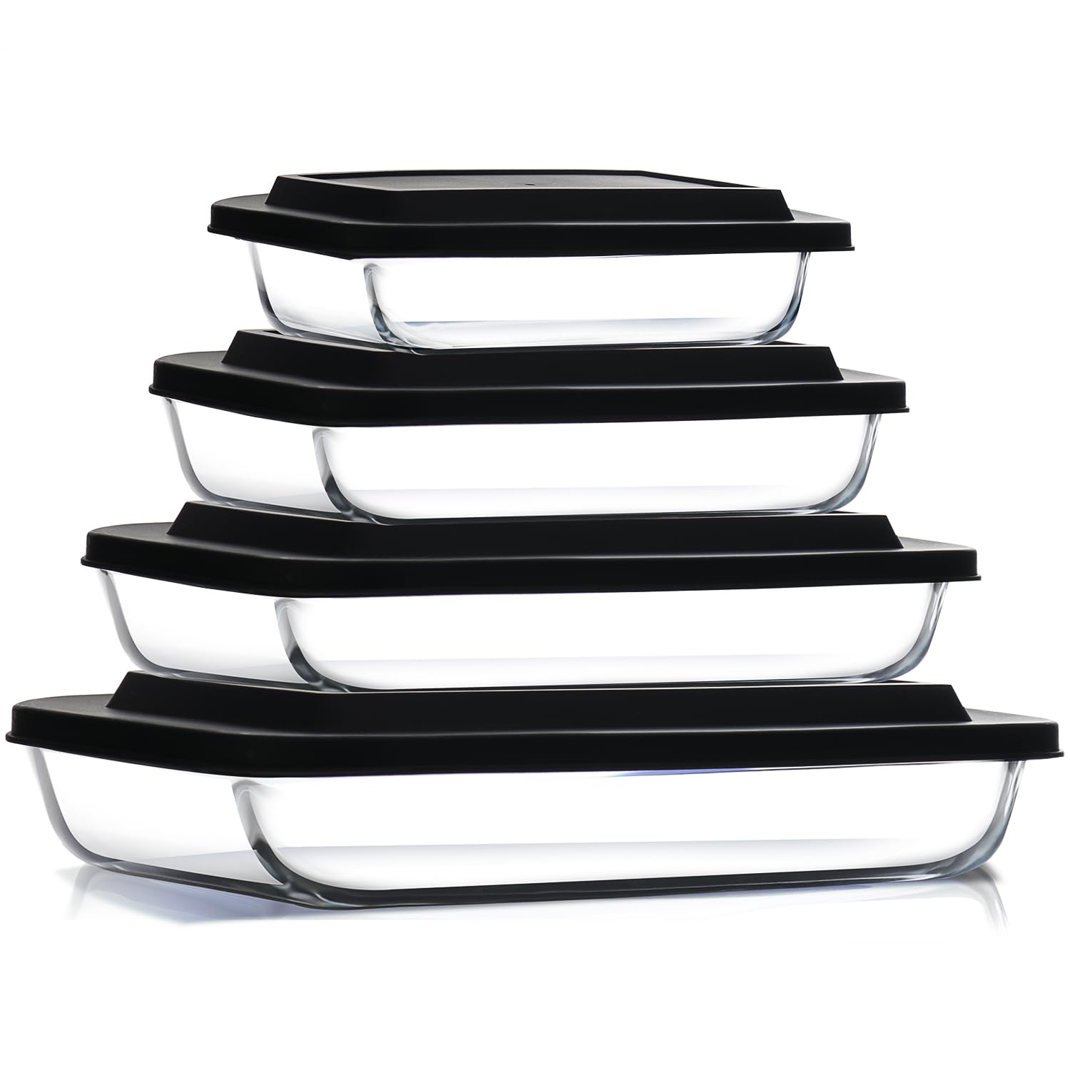 Nestl 8pc Glass Baking Dishes