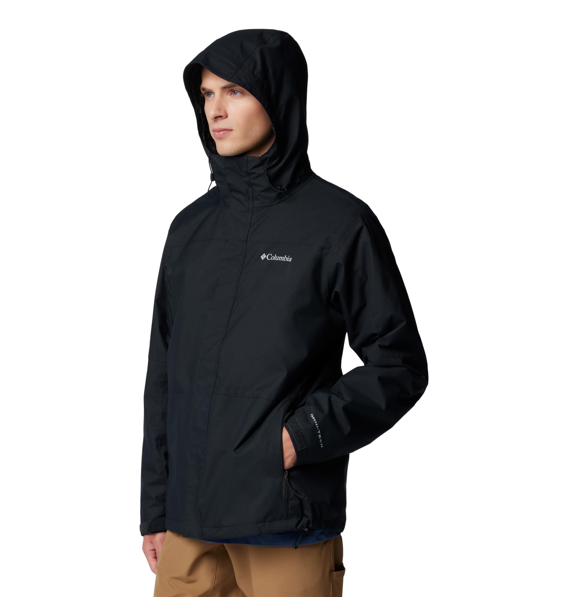 Columbia Abrigo de Invierno Intercambiable 3 en 1 para Hombre