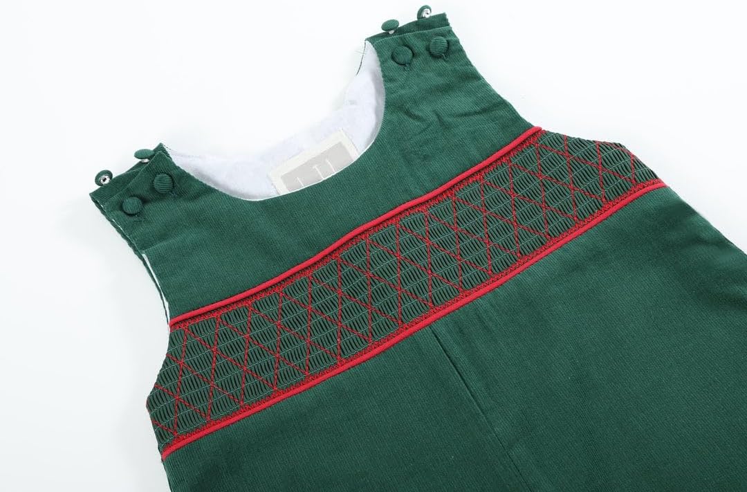 Lil cactus Baby Boys and Toddler Christmas Overalls - Image 5