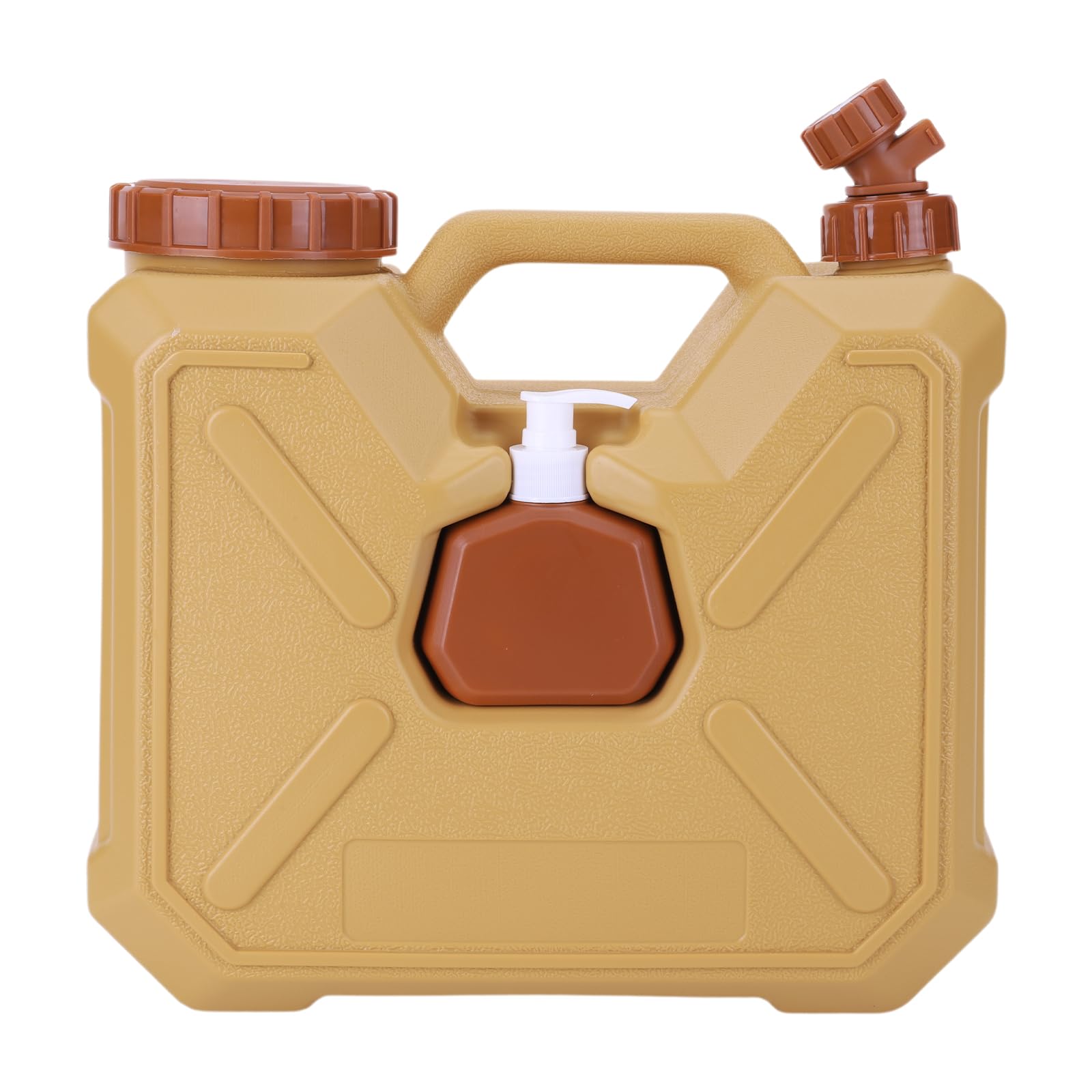 WinPecal 18L Water Container with Spigot,Water Jug with Touch Control Water Pump, Rechargeable Water Dispenser Pump‌, Portable Camping Water Tank Emergency Water Storage for Outdoor Picnic Hiking
