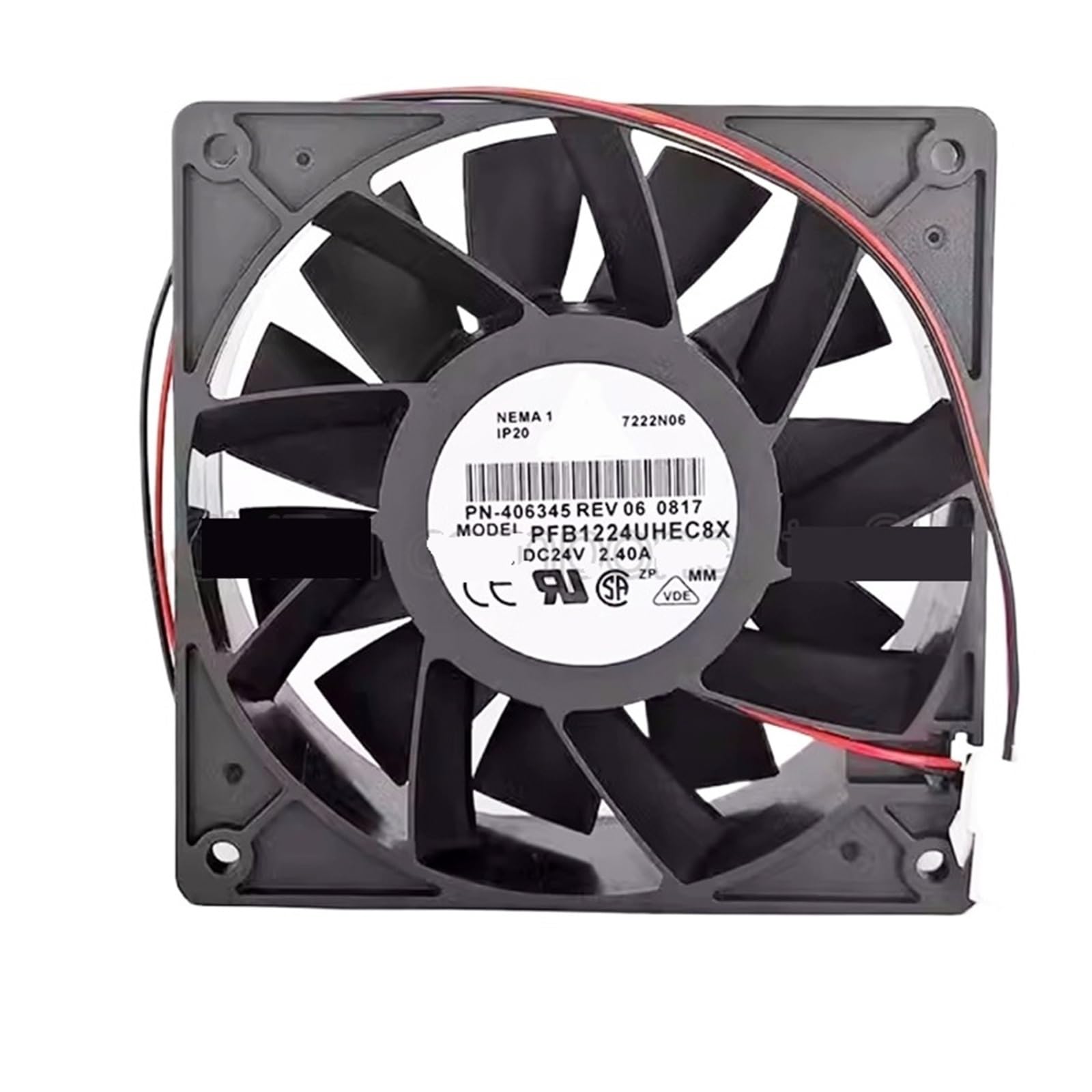 GJEXXPTST PFB1224UHEC8X 12038 24V 2.40A Cooling Fan
