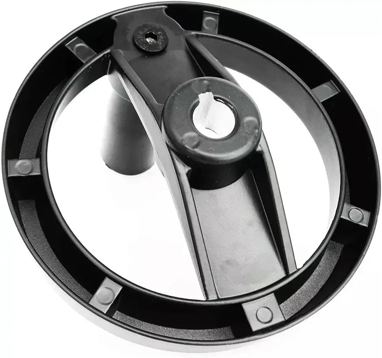Foldable Handle Handwheel Aluminum Alloy Foldable Handwheel Spoke Hand Wheel with Folding Revolving Handle