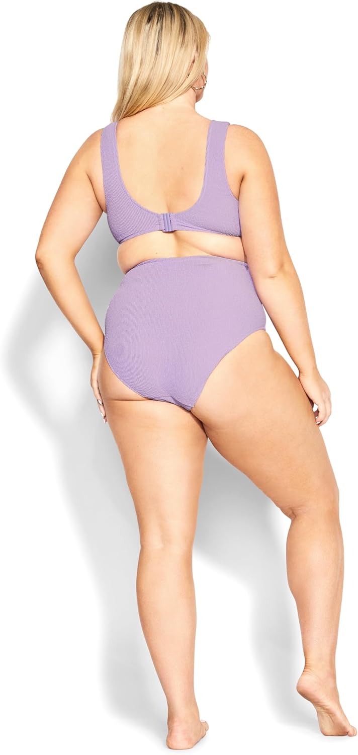 City Chic Women's Brief-Izzy Hi Waist Bikini - Image 3